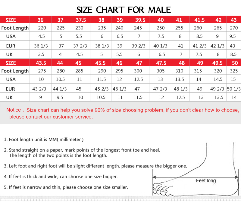Update 87+ sandal size chart for men latest - dedaotaonec